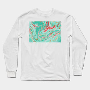 marble decor Long Sleeve T-Shirt